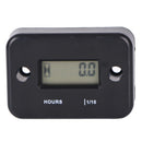 Waterproof Digital LCD Motorcycle ATV Bike Hour Meter Timer Gauge Tool FT