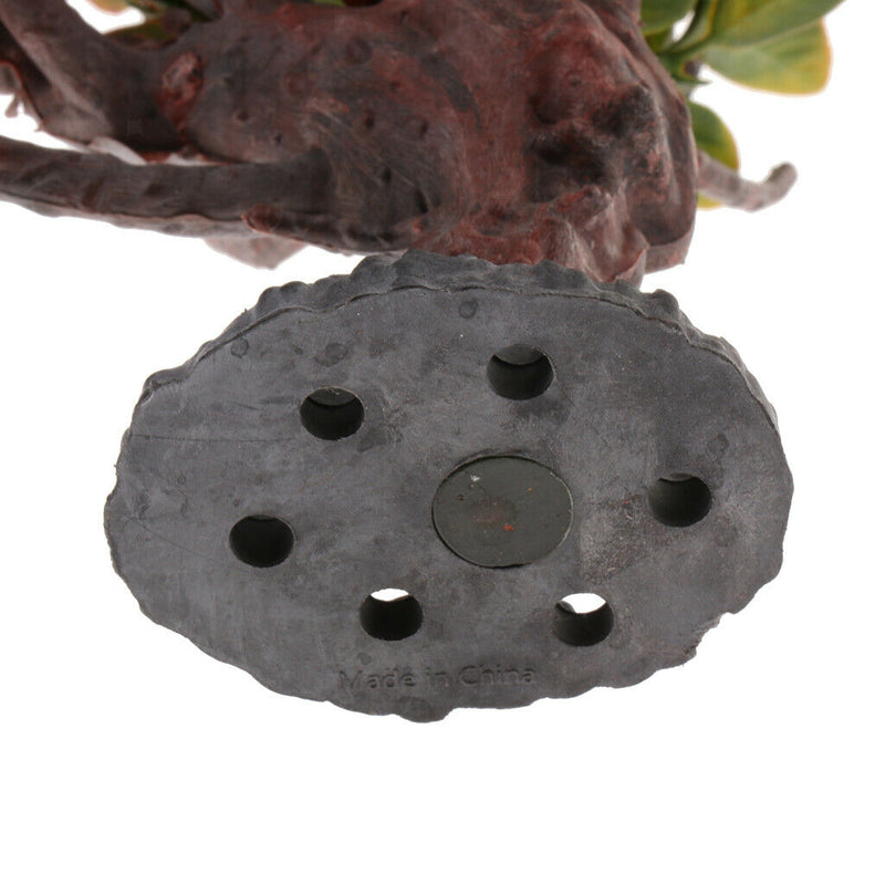 2Pcs Aquarium Reptile Turtle Frogs Rainforest Habitat Kit Artificial Plant