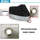 Motorcycle Sun Protection Rain Cover Dust Cover Protection Cover Off-Road M H1V2