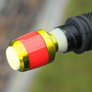 2pcs Bicycle LED Turn Signal Lights Bike Handlebar End Cap Blinkers End Plugs