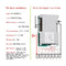 8S 24V 100A Lifepo4 Battery Protection Board UPS Energy Inverter BMS PCB Bo