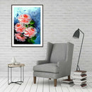5D DIY Full Round Diamond Painting Flower Rhinestones Cross Stitch (B964)