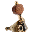 4x Acoustic Guitar Tuning Peg with Wooden Buttons for Folk Guitar Accessory