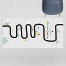Nordic Baby Hopscotch Game Mat Kids Activity Play Gym Mats Children Infant