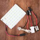 48SMD 3528 LED Lamp Panel BA9S T10 Festoon Car Interior Led Lights White Do Z3N1