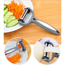 Top 360 Degree Rotary Carrot Peeler Gadget Vegetable Fruit turnip Slicer  Z
