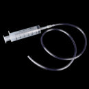 60ML Plastic Feeding Syringe Reusable Pump With 80cm Tube For  Lab Medical C Nw