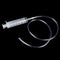 60ML Plastic Feeding Syringe Reusable Pump With 80cm Tube For  Lab Medical C Nw