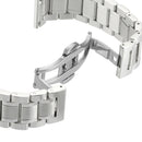 Stainless Steel Wristband and Butterfly Closure For for HUAWEI Watch Sliver
