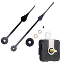 DIY Quartz Clock Mechanism Movement Large Black Hands Parts Wall Clock DIY