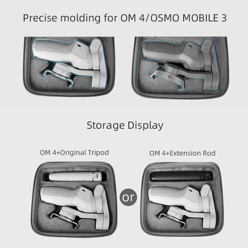 Handheld Stabilizer Carrying Case for DJI OM 4/OSMO MOBILE 3 Storage Pouch