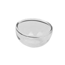 10 Clear Half Globe Glass Pendant Open Vial Bottle Charm DIY Ring Craft 25mm
