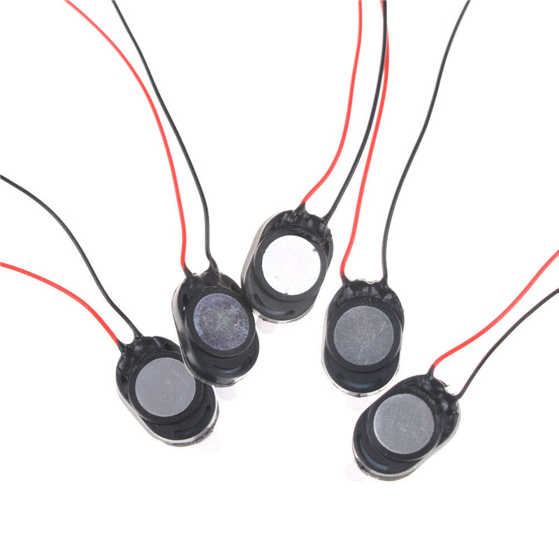 5Pcs Phone Loudspeaker 1W 8ohm 15x10mm Small Trumpet Loud Speaker B Gw