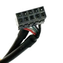 (2-Pack) 30CM 10 Pin Motherboard Female Header to 2-Port Dual USB 2.0 Femal
