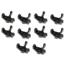 10 Packs 1/14 RC Car Front Hub Carrier Black for WLtoys 144001 DIY Parts