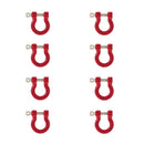 8x 1/10 Metal Front /Rear Bumper Trailer Hook Rescue Hook for  TRX-4