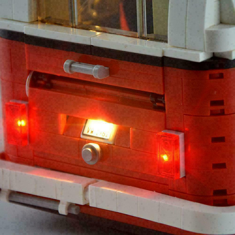 Updated Led Light Kit For LEGO 10220 & 21001 Camper Bricks T1 Van Lighting F1Z2