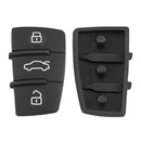 3-Button Replacement Key Fob Case Rubber Pad for Audio A1 S1 A3 S3 A6 RS6 A