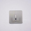 Stainless Steel Hooks Hanger Self-Adhesive Robe Towel Hook For Kitchen Bath S7J1
