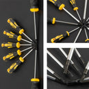 11 in 1 Cr-V Precision Screwdriver Set Magnetic T6-T40 Torx Screw Driver Sc