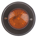 1Pcs 5LED Truck Front Rear Side Marker Lamp Yellow LED Light Clearance Trailer