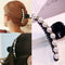Wedding Bride Bridal Hair Clip Crystal Claw Clamp Prom Stylish Grips Hair