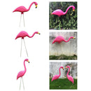 Pink Lawn Pond Flamingo Plastic Garden Party Ornament Decor Looking Down