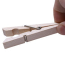Laundry Wooden Clothes Pins Pegs Hanging Clips Clothespin 52 Pcs