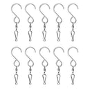 5Pcs Steel  Hooks Clips for Wind Chimes Hanging Plants Birdcage Party Ornaments