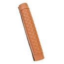 2pcs Car Seat Belt Covers PU Leather Shoulder Protection Pad (Light Brown)