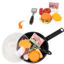 9pcs/Set Kids Toddler Fast Food Playset for Girls Boys Cooking Pretend Play