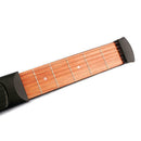4 Fret Pocket Guitar Portable Practice Trainer Tool Wooden 6 String Chord Gadget