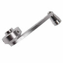 2x UNIVERSAL CAR BILLET ALUMINUM WINDOW CRANK HANDLE WINDER TRUCK PICKUP DOOR nb