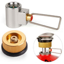 Conversion Adapter Camping Gas Stove Adaptor Valve Canister Gas Convertor S I7D8