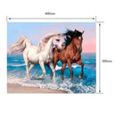 5D DIY Full Drill Diamond Painting Running Horse Cross Stitch Embroidery