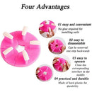 Nail Tip Training Practice Stand Frame Diy Removable Nail Art False Tips Di