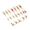 40x HO Gauge Painted 1:100 Peoples Passenger Set Scenery Landscape Decor