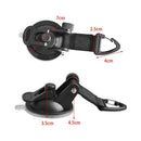 2Pcs Suction Cup Securing Hook Tie Down for Camping Tarp Car Side L0Z1