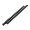 2pcs Aluminum Alloy Standard 15mm Rods M12 Female Thread 25cm 10"-1052