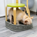 Dog Training Sniffing Mat Pet Puzzle Relieve Stress Toys Snuffle Pad (Grey)