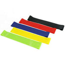 5Pcs Resistance Bands  Fitness Rubber Bands Set Sport Yoga Exercise ElasticS Gw