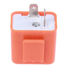 2-Pin Motorcycle Speed Adjustable LED Turn Signal Indicator Flasher Relay 12V FT