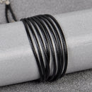 100x Korean Waxed Necklace Braid Cord Findings Lobster Clasp DIY Gift Wholesale