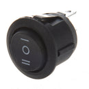 10 Pcs x ON/OFF/ON 3 Position SPDT Round Boat Rocker Switch 6A/250V 10A/125