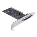 Pci Expansion Card Adapter 25Pin Parallel Lpt Pci To Parallel Db25 Printer  T7M4