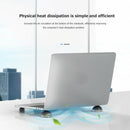 Laptop Stand Cooling Pad Notebook PC Heat Dissipation Non-Slip Ball (Black) A