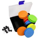 20x Fishing Kit Fishing Line Foam Board Winding Coil Fishing Spools w/ Pins