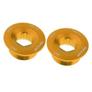 2 Pieces Crank Arm Crank Fixing Chainwheel Crankset Arm Bolt M20 for Shimano