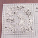 Fairy Dove Stars Silicone Clear Rubber Stamps Seal Scrapbooking Album Card Diary