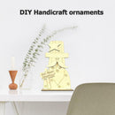 Wood Creative American Independence Day DIY Sam Uncle Home Decoration Craft